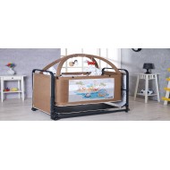 60X120 Anne Yanı Beşik Kahverengi