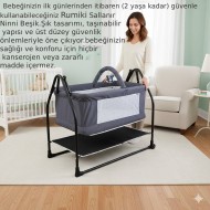 50X90 Ninni Beşik Antrasit