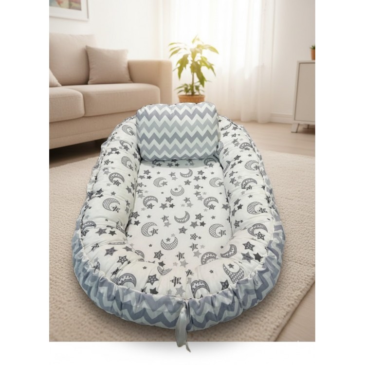 202512 Babynest Yer Yatağı Gri Gri