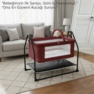 50X90 Ninni Beşik Bordo 50X90 Ninni Beşik Bordo