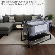 50X90 Ninni Beşik Gri 50X90 Ninni Beşik Gri