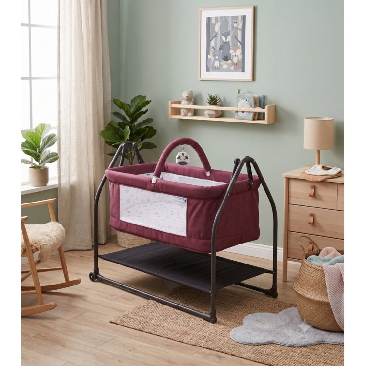50X90 Ninni Beşik Bordo