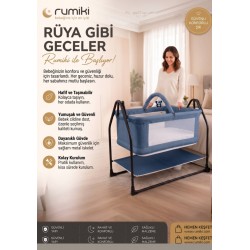 50X90 Ninni Beşik Mavi