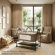 50X90 Ninni Beşik Vizon 50X90 Ninni Beşik Vizon
