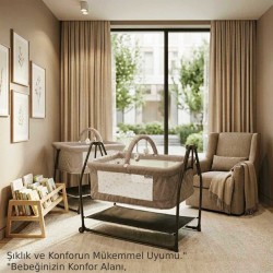 50X90 Ninni Beşik Vizon 50X90 Ninni Beşik Vizon